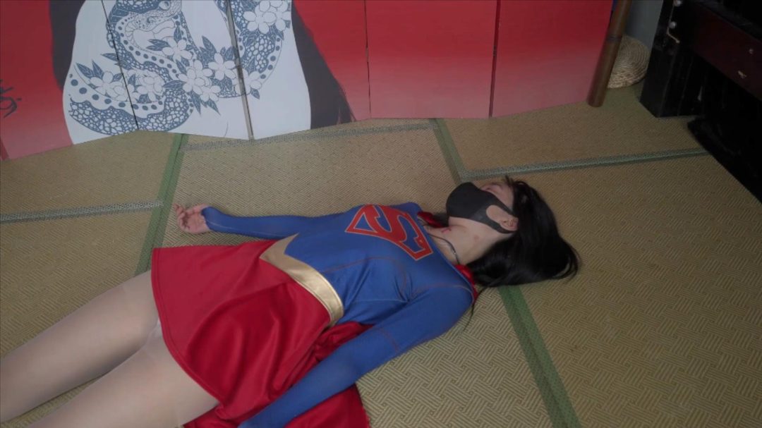 女超人肉丝 长靴 倒吊击腹 电击-1