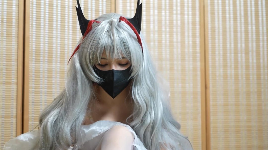 象人定拍-小0-cos明日方舟w芭蕾服，绝美-1