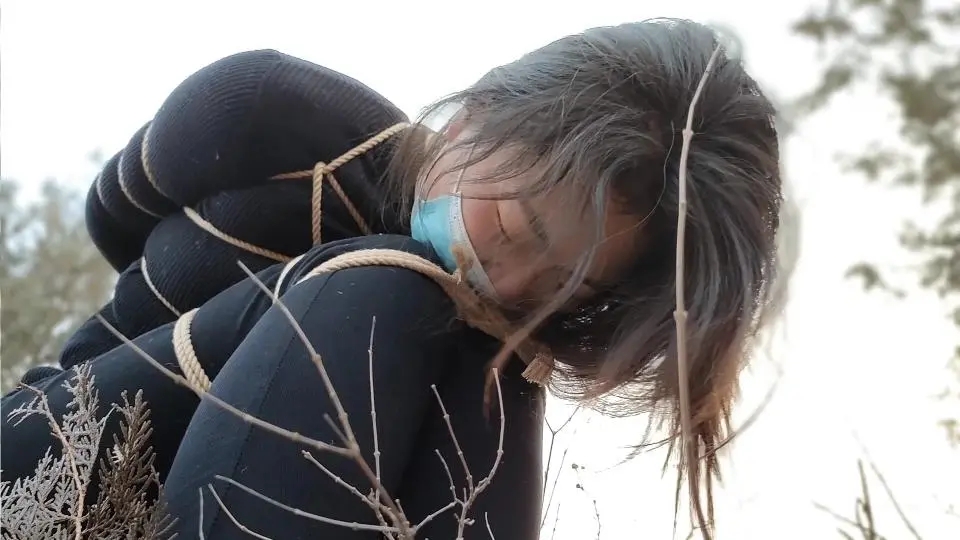 遇见网友被捆绑-5