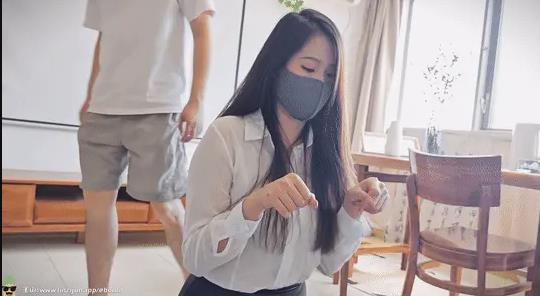粉丝定拍剧情向：蔡老师第五集！对犯错女孩的惩罚！蔡老师被男友连扇耳光！钻胯调教！踩头凌辱！眼神真是让人怜悯-6