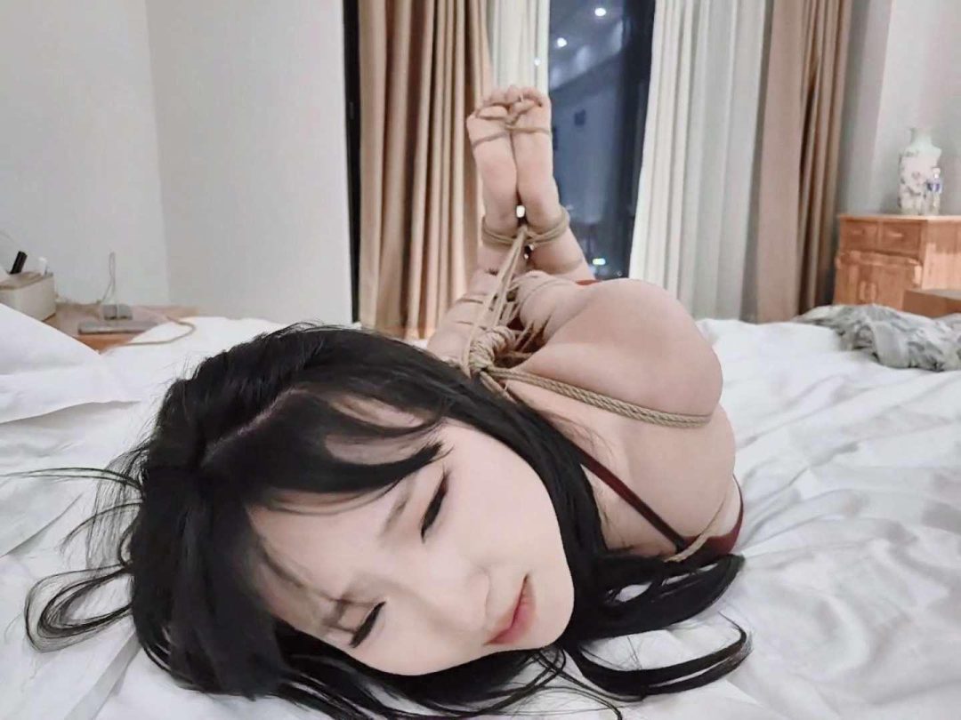 定拍剧情片 清纯女大家教老师的驷马绳地狱-9