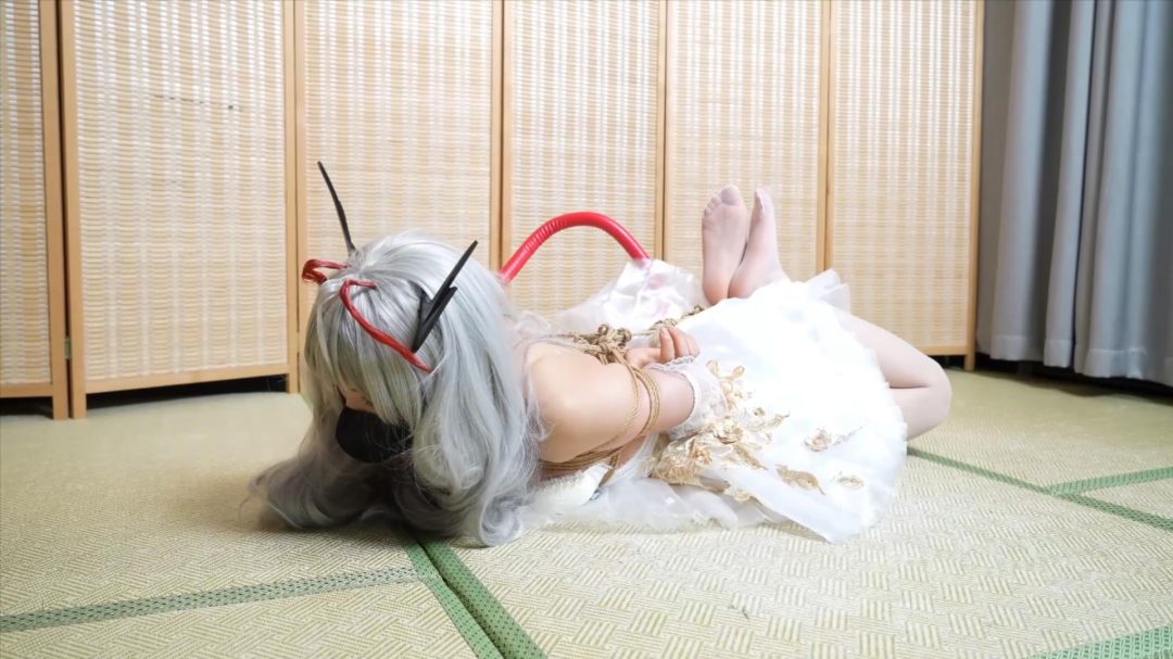 象人定拍-小0-cos明日方舟w芭蕾服，绝美-5