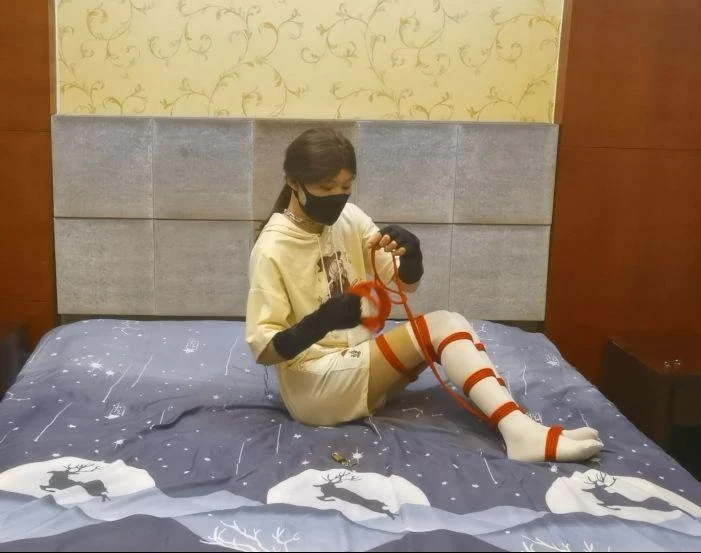 超级简单的肛钩驷马自缚教程-4