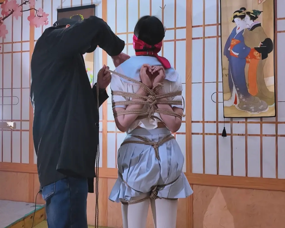 体验过后、林悦来做绳模了-5