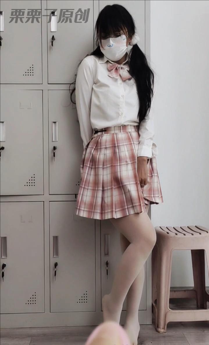 《被欺凌的乖乖女班长 05》 户外、马路、自缚、遥控、JK、双马尾、龟甲缚-3