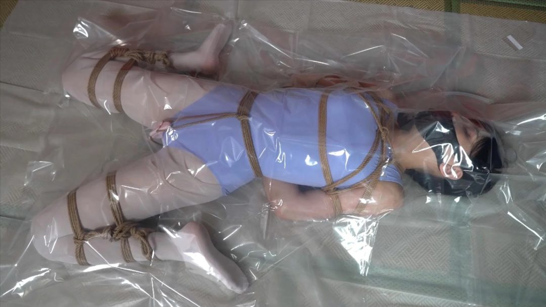 体操服，下课后..股绳 驷马捆绑 体操服 吸尘器-6