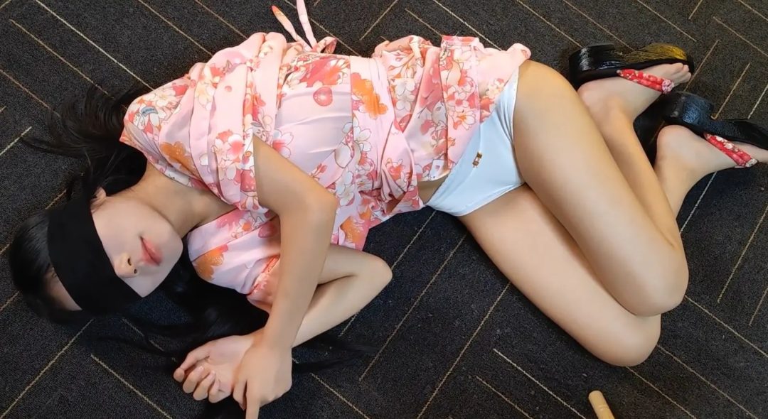 汤圆 樱花少女的劫难 木马折磨至痛哭流涕-10