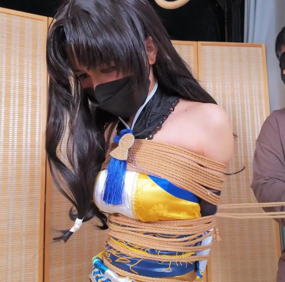 象人定拍，胡桃束缚-2