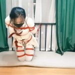 窗户围栏开腿日式固定自缚