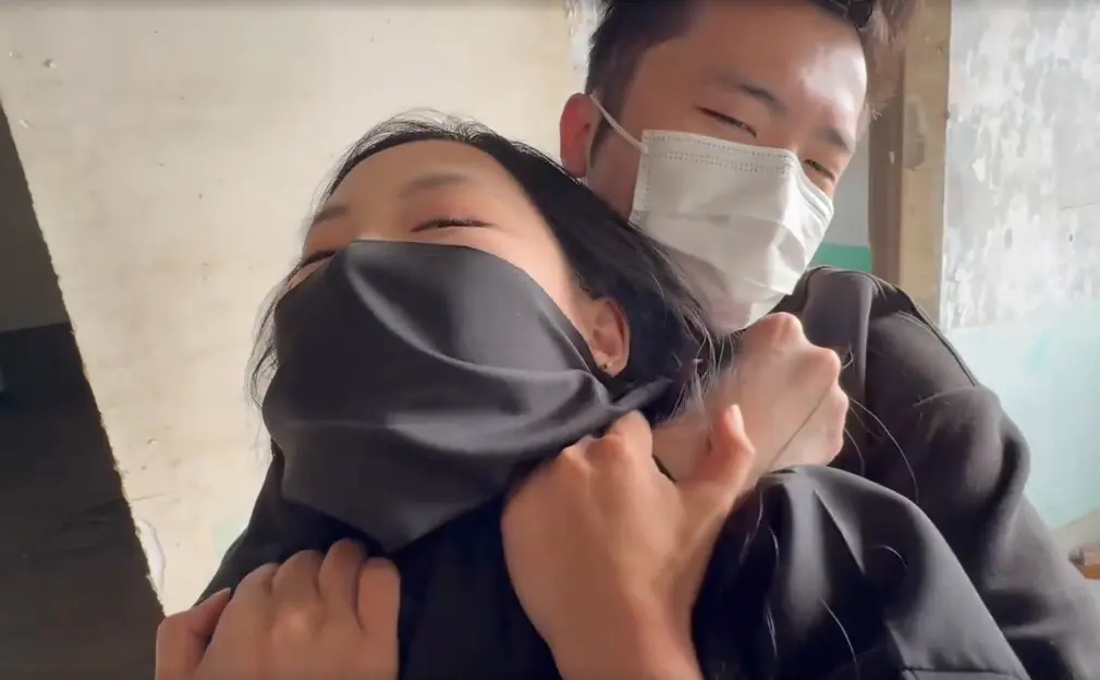 反x女刺客 挠痒 舔脚 户外 放置 打脚心 口球 呼吸抑制 伪装 口球催眠控制-2