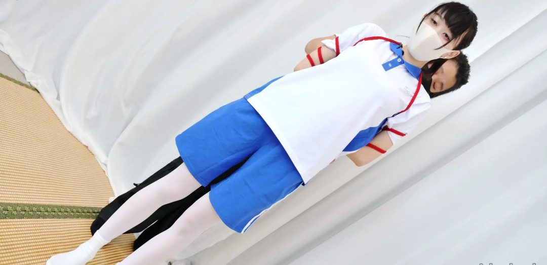 绑架女高中生18岁 女战士 国服女高 双马尾 中式校服 蛇缚 挣扎 逃脱游戏 户外押解-1