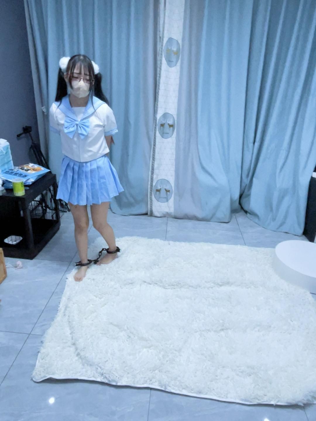 死囚体验（上）-女囚题材精品作品，填表、搜身、换衣、上镣、打脚心（重）、体罚、拘束过夜-4