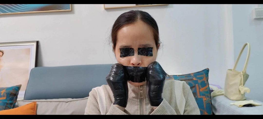 定拍封眼+封堵嘴(封堵+撕解过程）-4
