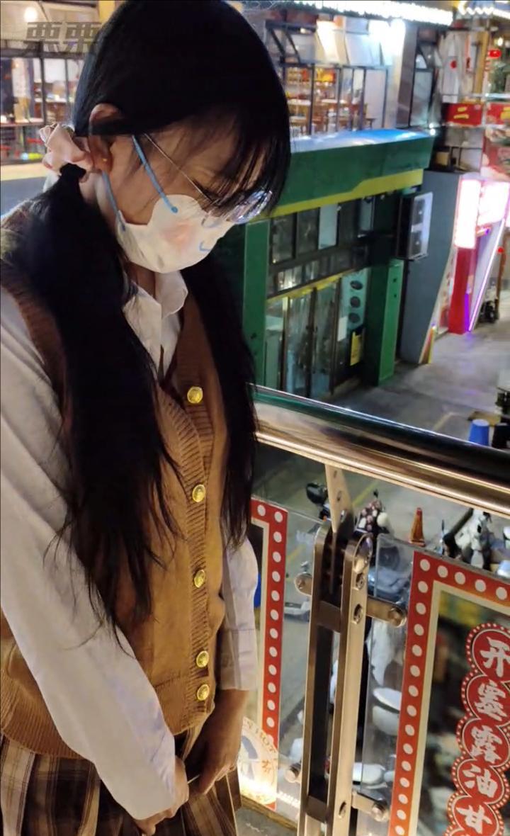 《被欺凌的乖乖女班长 04》 户外、街边调教、龟甲缚、自缚、遥控、户外失禁-5