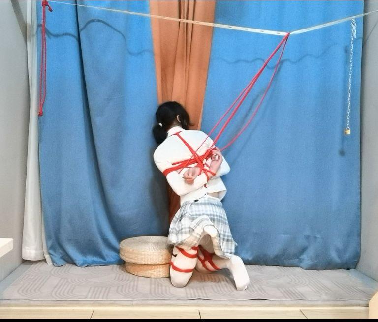 肛钩走绳拿钥匙自缚-7