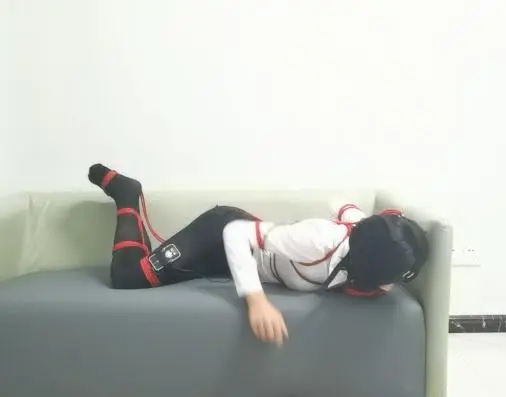 钢钩连接驷马胶囊电击自缚-2
