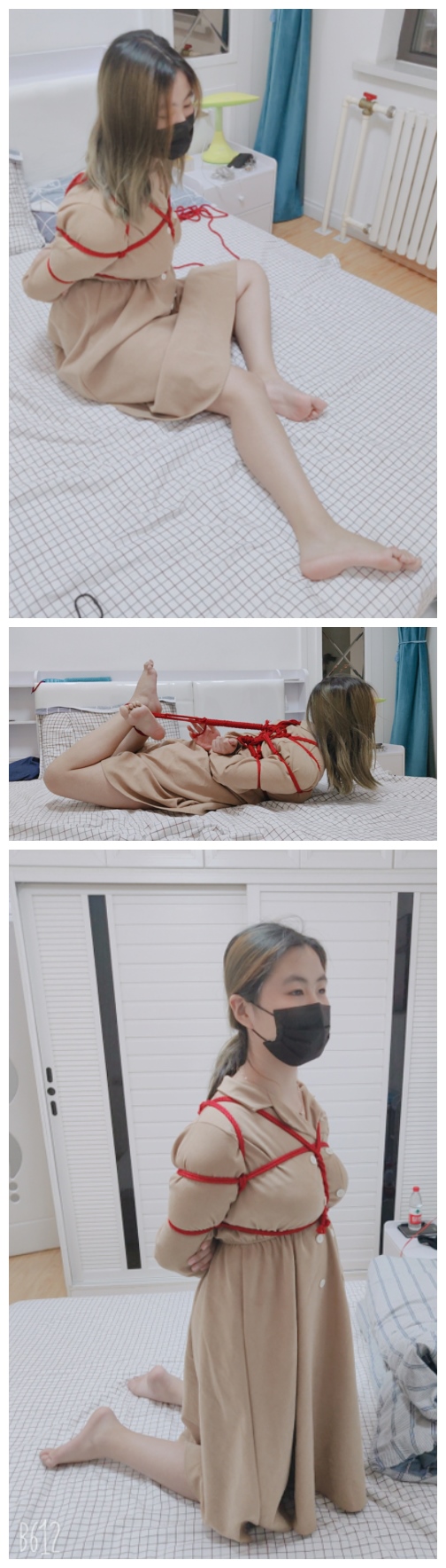 素人の紧缚体验愿望--完全素人体验！极限驷马紧缚！极限tk sp（挠哭也不停下）-1
