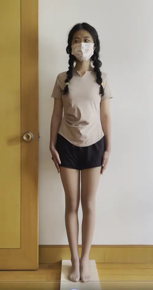 光脚肉丝搓衣板罚站惩罚-4