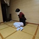 【定拍】白袜堵嘴特写，黑色毛衣白色连裤袜小腿袜套娃！