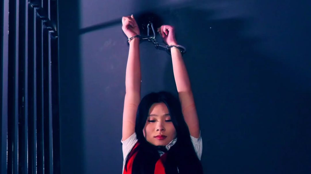 《落网》 上集 王丽娜被抓获交代藏匿地点，带她指认现场-14