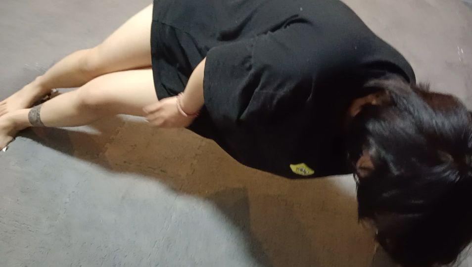 犯错小馨的体罚-4
