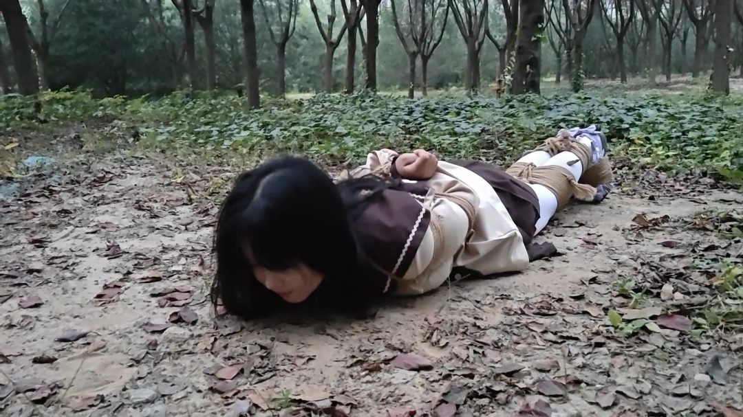 紧缚实验——户外移动-1