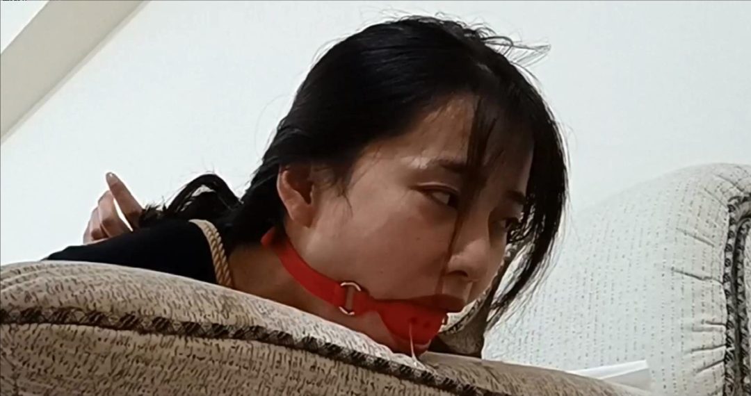 文静试镜第一集：有点狠的后观音、有点坏的股绳，束手束脚的动态测试，美艳口球、晶莹口水-13