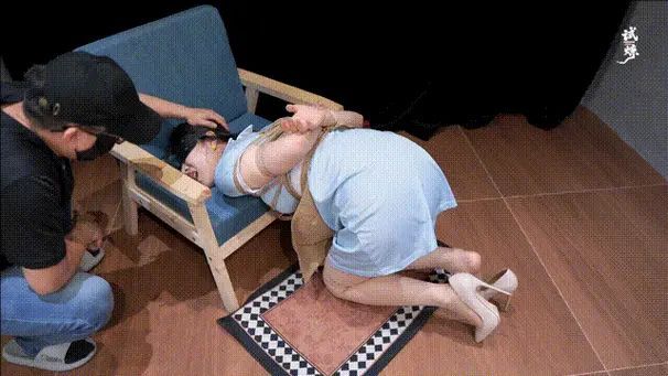 【试炼】羞耻の秘密温婉跪缚啵啵贝失控折磨+折腿逃脱挑战失败嚎叫无用-5