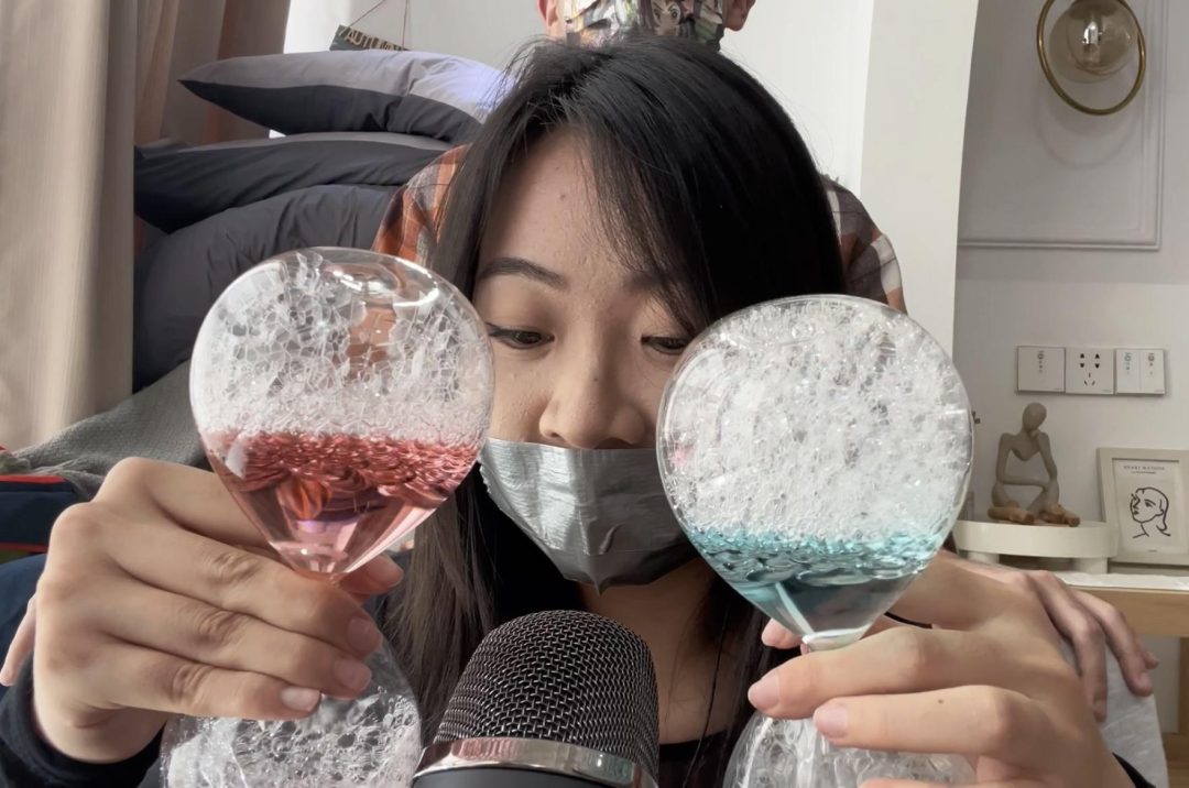 【缚艺录】【陶陶ASMR】口球、胶带与丝袜的助眠-4