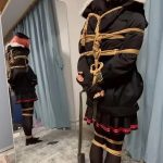 [cosplay]少女前线-MP7 JK 伪娘日式驷马 直臂驷马 捆绑挠痒