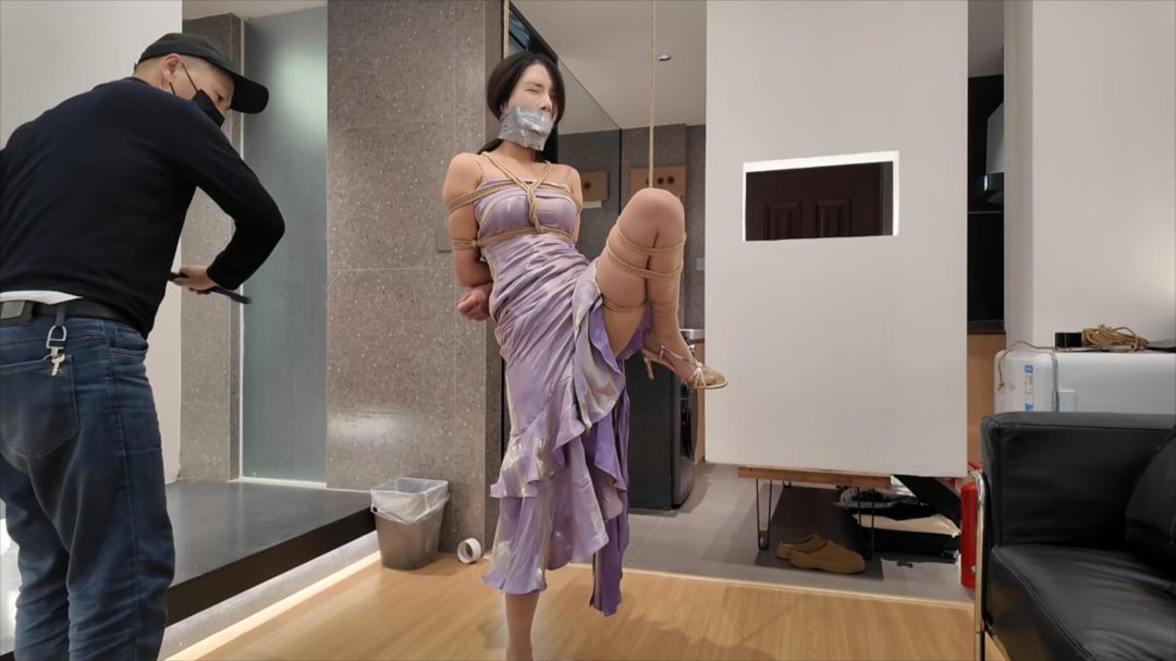 寻芳猎艳 第一集 紫礼服 肉丝-9