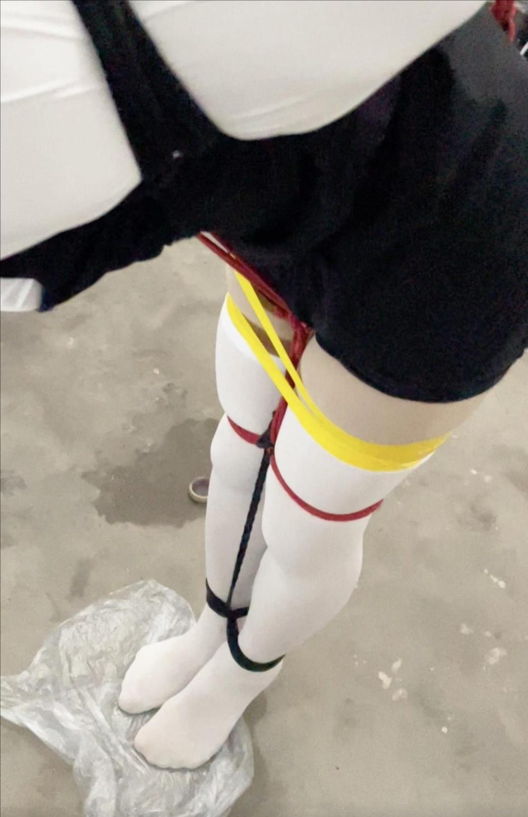 JK制服 长筒白丝调教-4