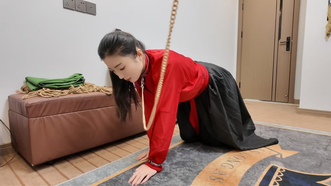 绳戏 佳佳古装关笼子1-7