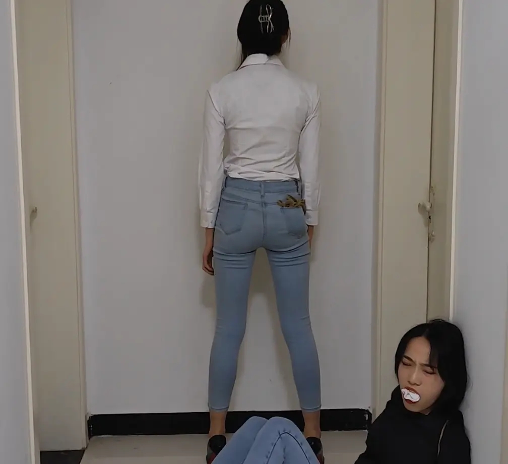 双人 牛仔裤五花大绑-6