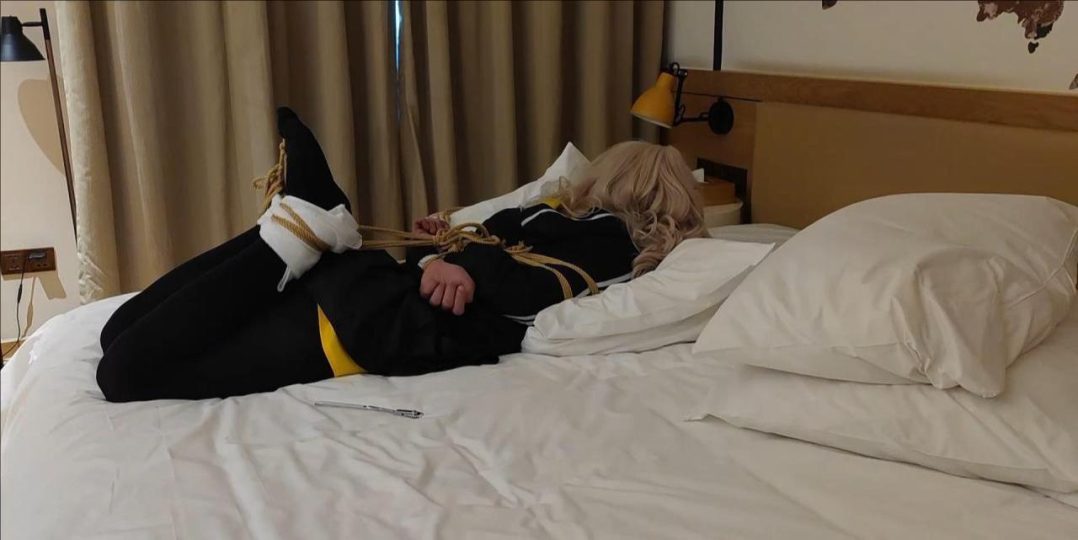 [cosplay]少女前线UMP45 - 伪娘拘束TK-7