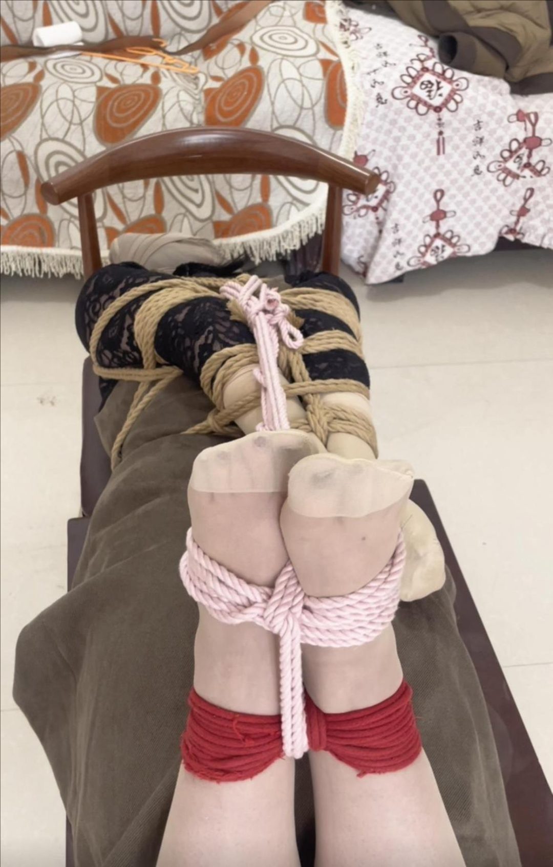 初次体验极限直臂驷马放置（吓失禁了）-1