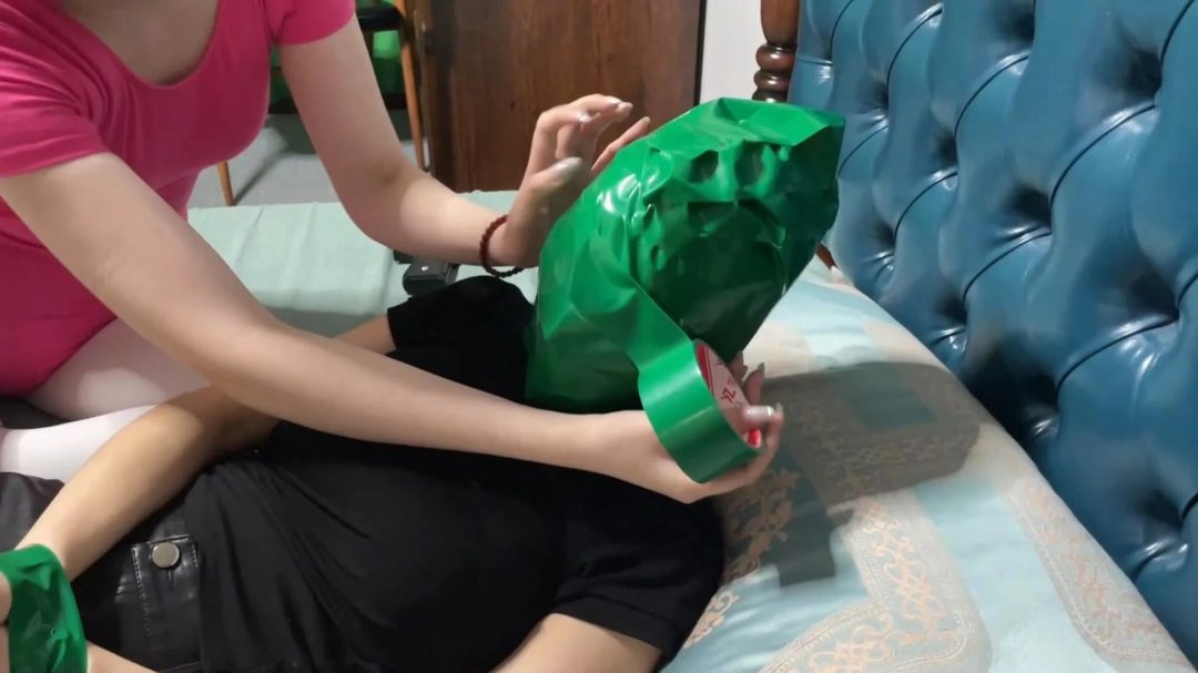 云雀定拍—《没有赢家的游戏》双人保鲜膜捆绑全包+致敬经典韩剧片段-1
