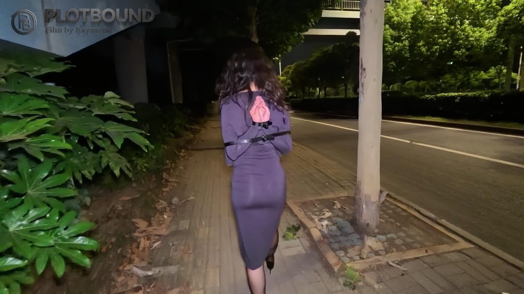 【Raymond】（户外）羞耻小妈装+啵啵贝，户外行走和人前拘束（户外人前羞耻Play/自玩随拍）-3
