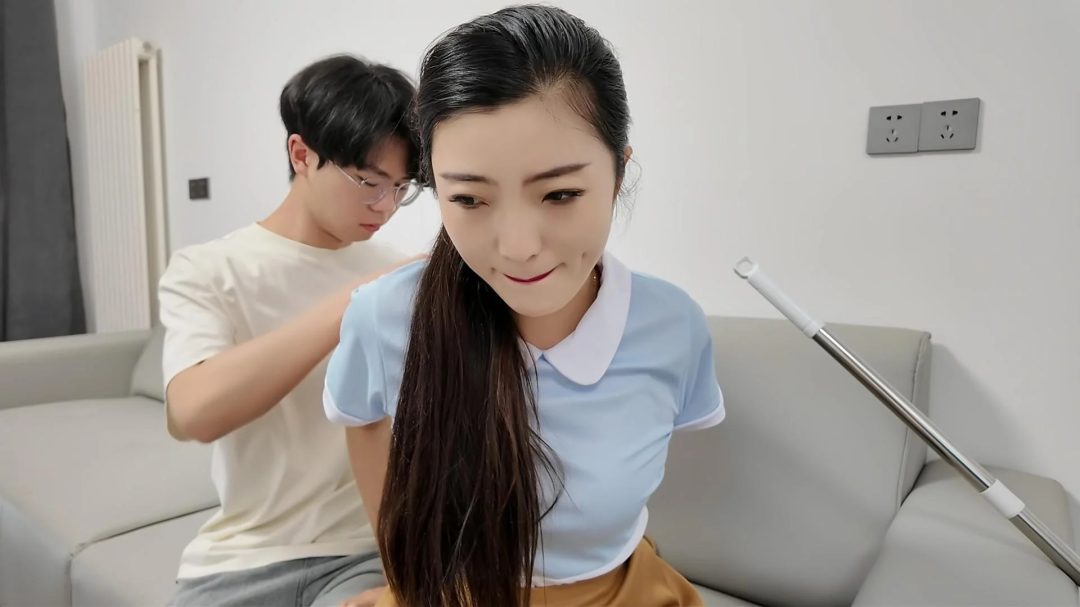 母子捆绑游戏之新娘装-4