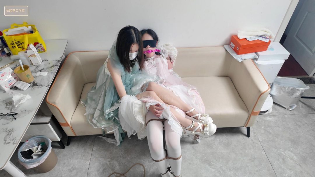 女调女 双子服装 tk口球驷马后高手-4
