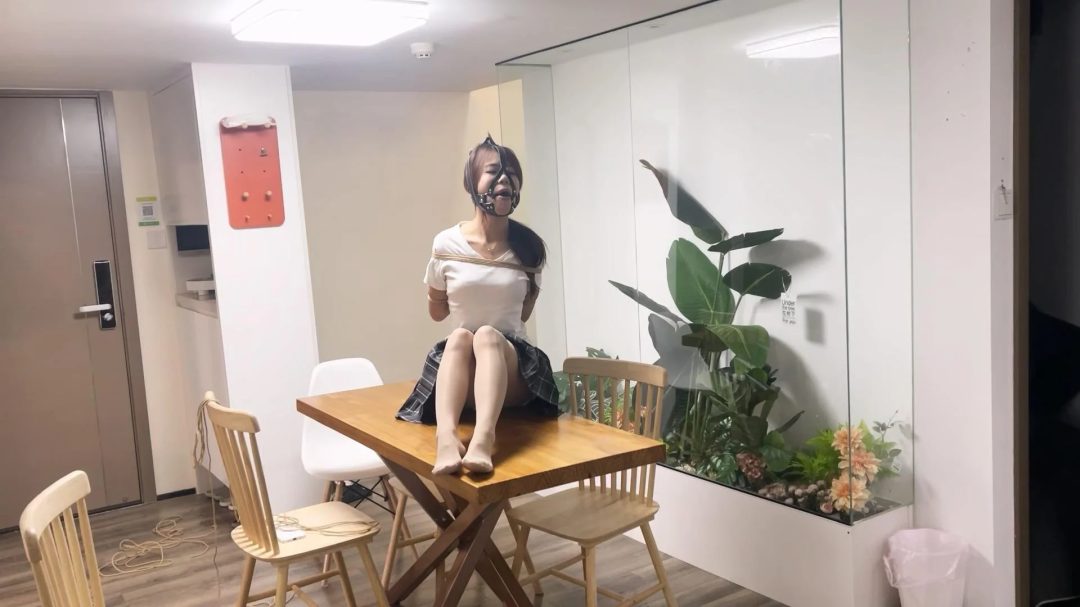 奥特曼定拍：一JK后手观音驷马放置 马具口球强制抬头-5
