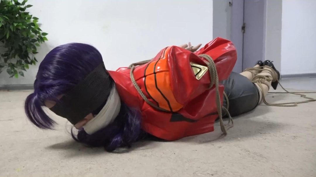 逍遥订制 —葛城美里cosplay，捆绑脱缚挑战-8