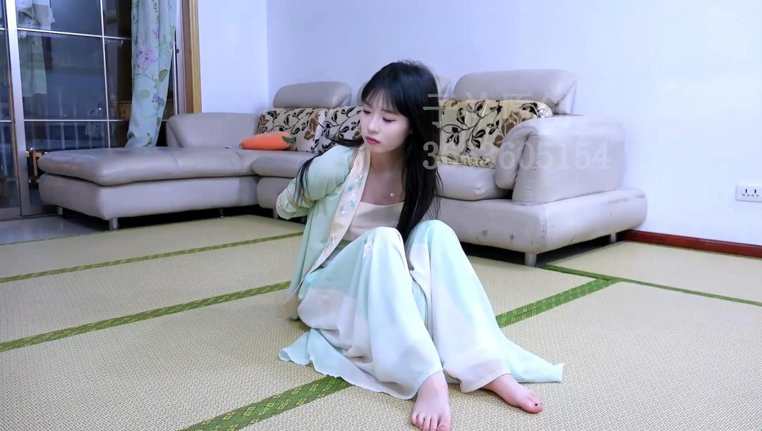 枝枝 汉服 五花 口球口水-3