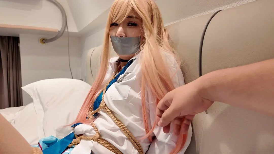 Chrisgag cosplay系列 喜多川海梦陷入绑架危机-2
