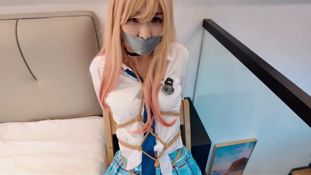 Chrisgag cosplay系列 喜多川海梦陷入绑架危机-1