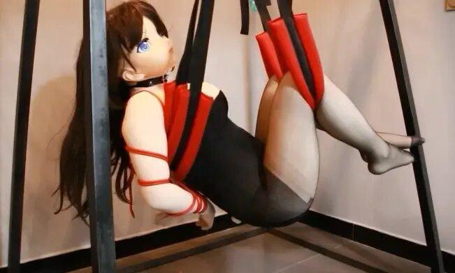 sm主题刑房酒店kigurumi捆绑监禁（兔女郎、制服，拘束，项圈，鞭打，tk、sp、郊狼、驷马、吊绑）-5