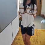 新妹子宁琪素人体验第三弹。蛇缚，束缚蹦跳，TK。