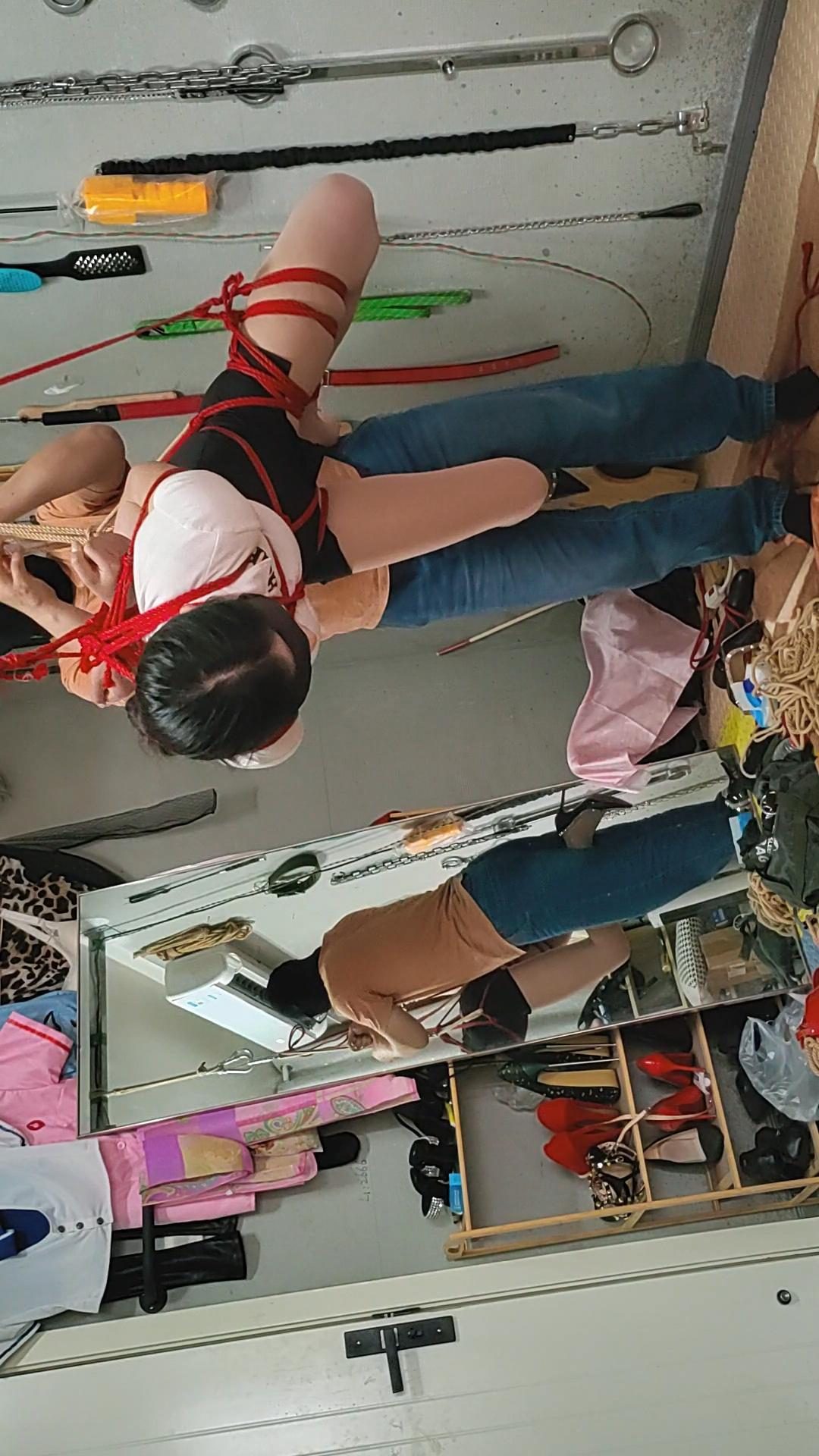文慧花式绑，常规吊和倒吊，马具口塞-5