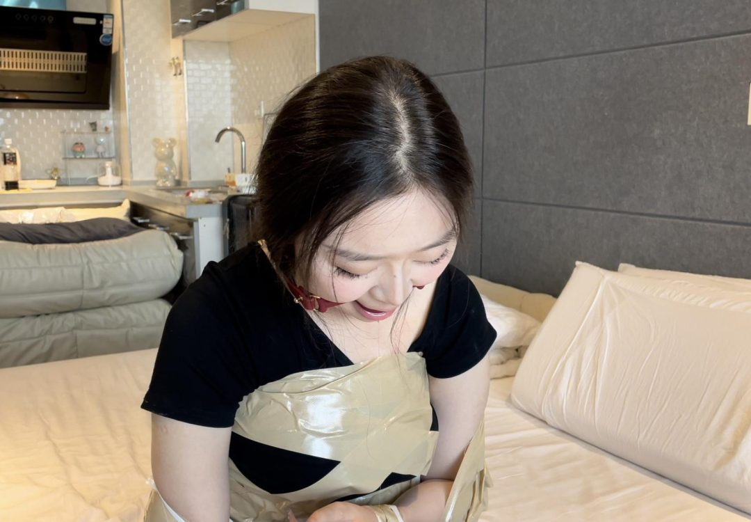 【缚艺录】【小困】胶带驷马，口水流不停-5