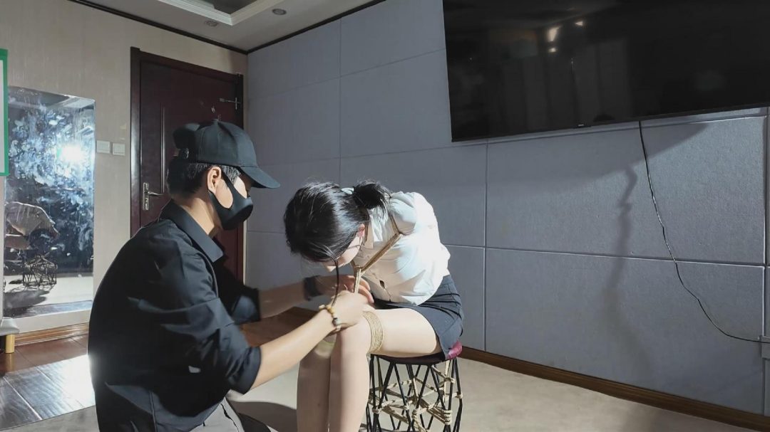 绳屋藏娇 定拍：白衬衣红口球之魏灿-4